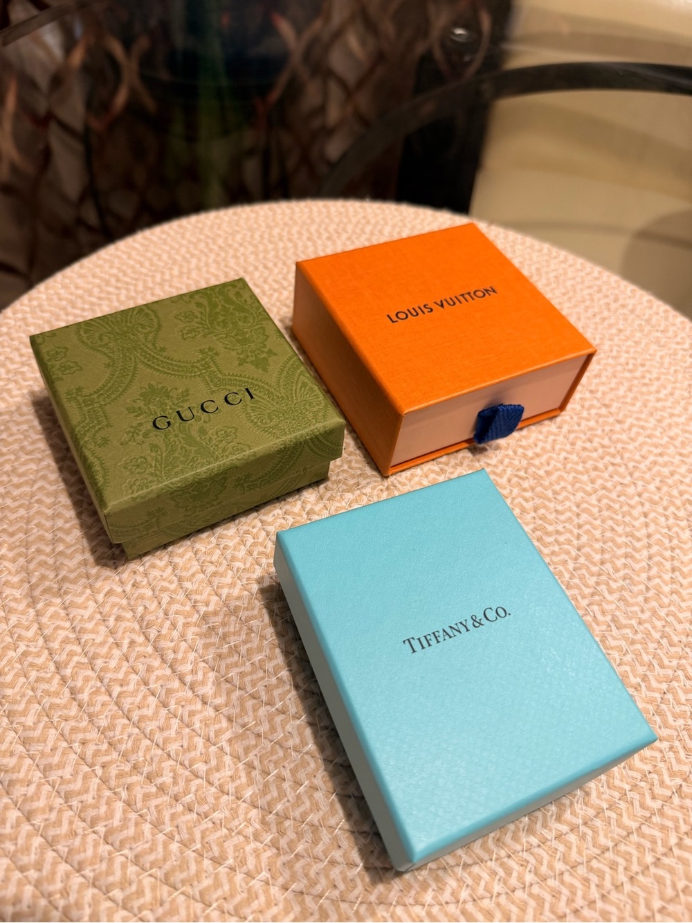 Lot of Designer Gift Boxes Tiffany & Co.